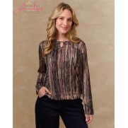FOS Blouson 7916 Mimi Lines Navy